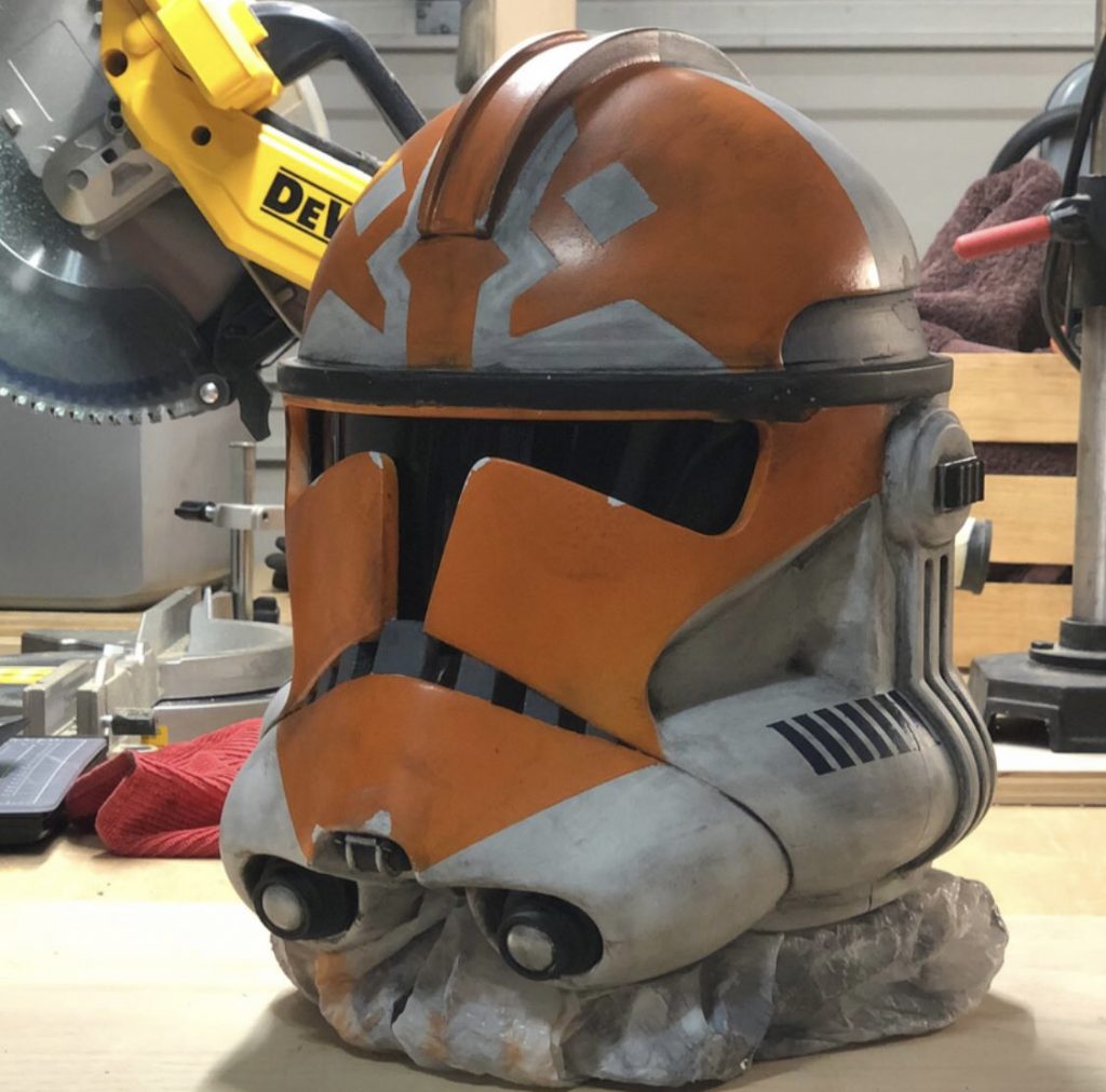 weathered 332nd helmet